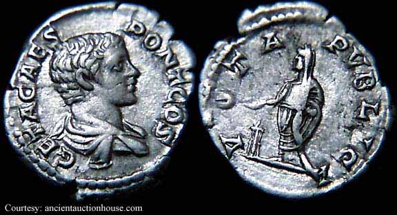 монета Древнего Рима