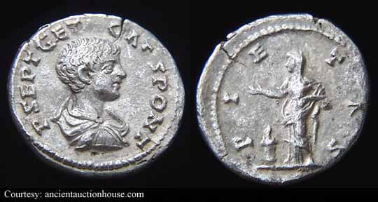 монета Древнего Рима