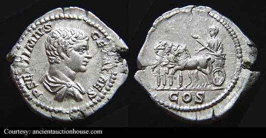 монета Древнего Рима