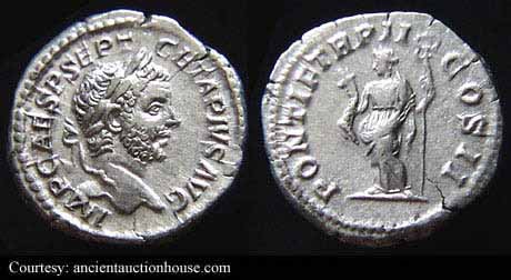 монета Древнего Рима