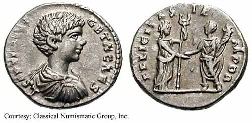 монета Древнего Рима