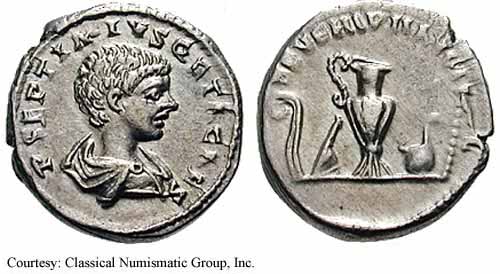 монета Древнего Рима