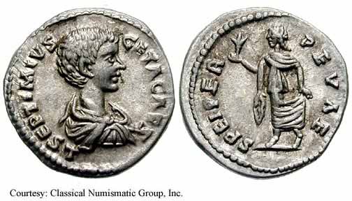 монета Древнего Рима