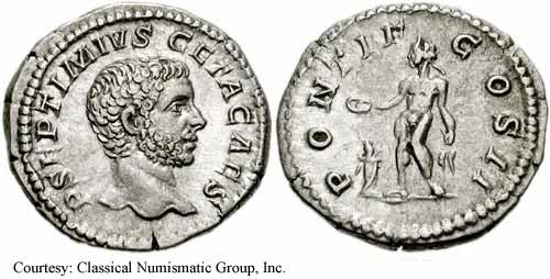 монета Древнего Рима