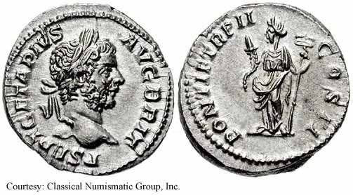 монета Древнего Рима