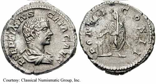 монета Древнего Рима