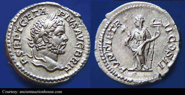 монета Древнего Рима