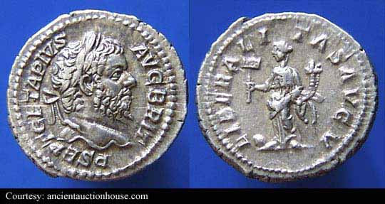 монета Древнего Рима