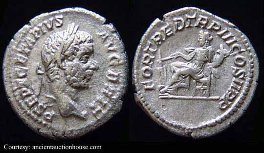 монета Древнего Рима