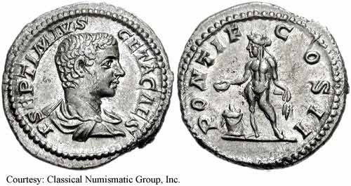 монета Древнего Рима