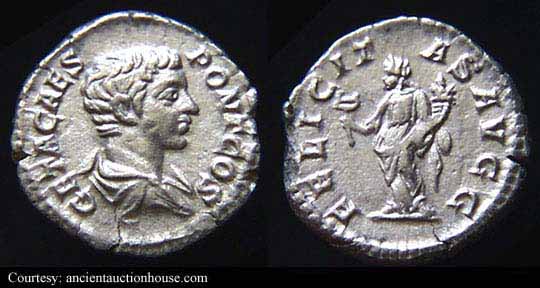 монета Древнего Рима