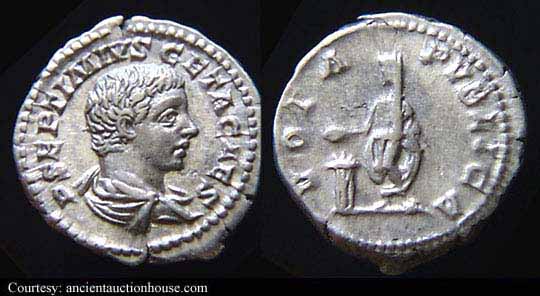 монета Древнего Рима