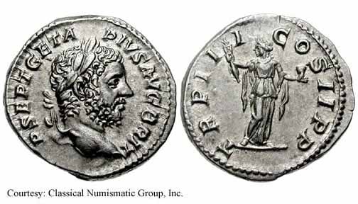 монета Древнего Рима