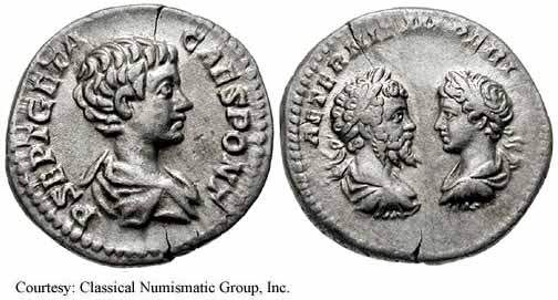 монета Древнего Рима