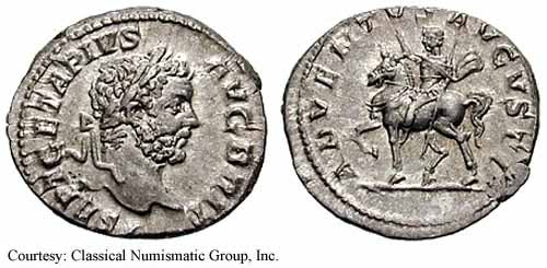 монета Древнего Рима