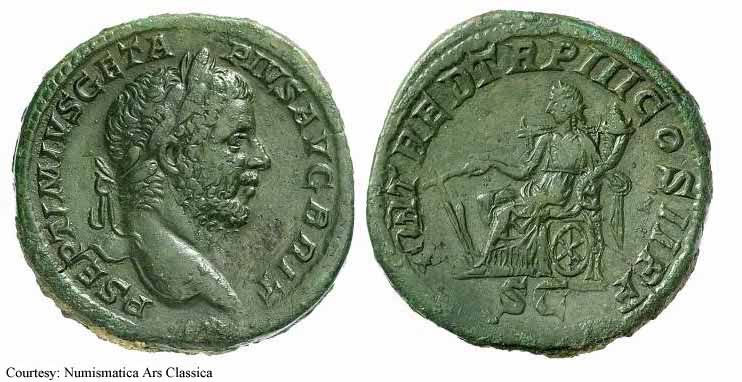 монета Древнего Рима