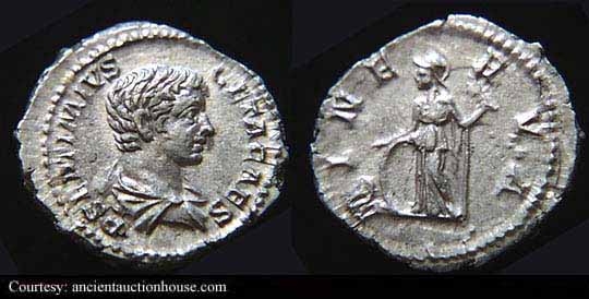 монета Древнего Рима