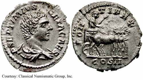 монета Древнего Рима