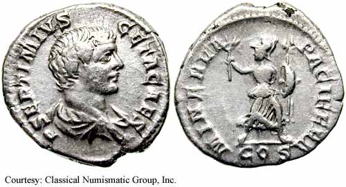 монета Древнего Рима