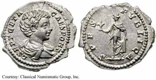 монета Древнего Рима