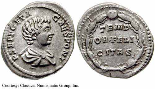 монета Древнего Рима