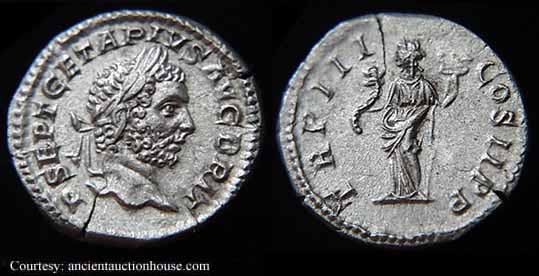 монета Древнего Рима