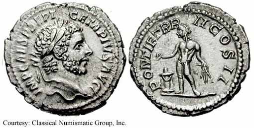 монета Древнего Рима