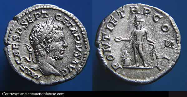 монета Древнего Рима