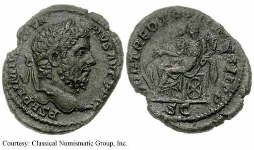 монета Древнего Рима