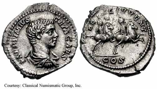 монета Древнего Рима