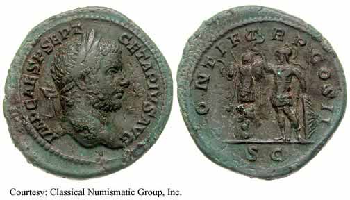 монета Древнего Рима