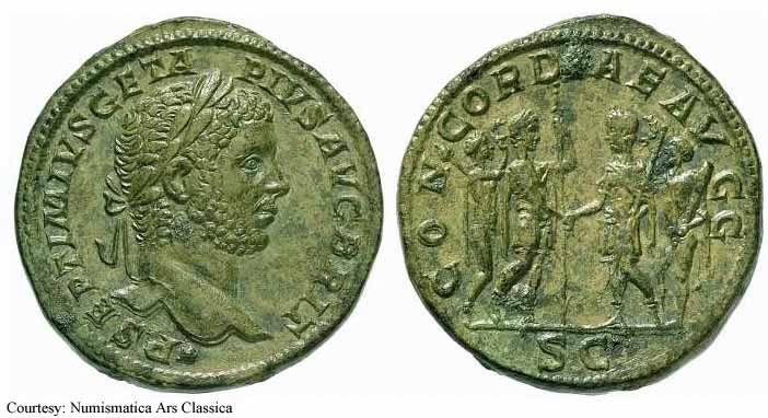 монета Древнего Рима