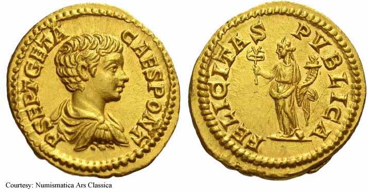 монета Древнего Рима