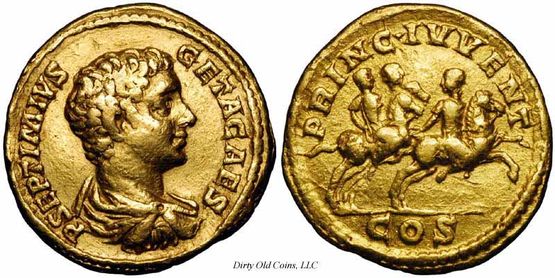 монета Древнего Рима