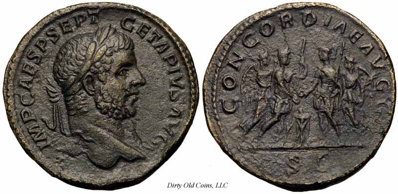 монета Древнего Рима