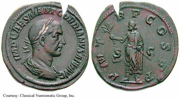 монета Древнего Рима