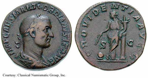 монета Древнего Рима