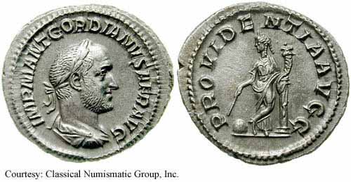 монета Древнего Рима