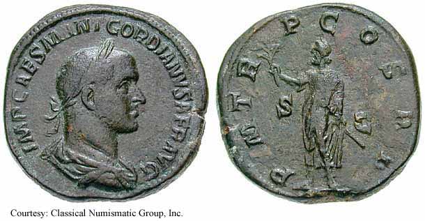 монета Древнего Рима