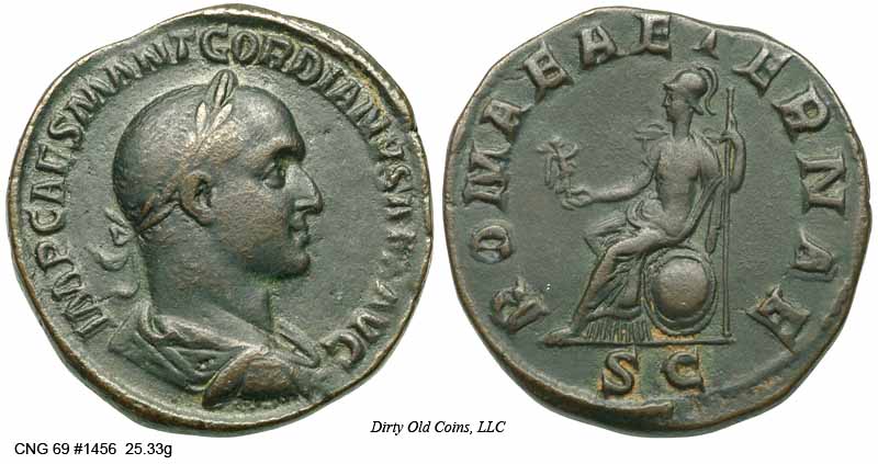 монета Древнего Рима