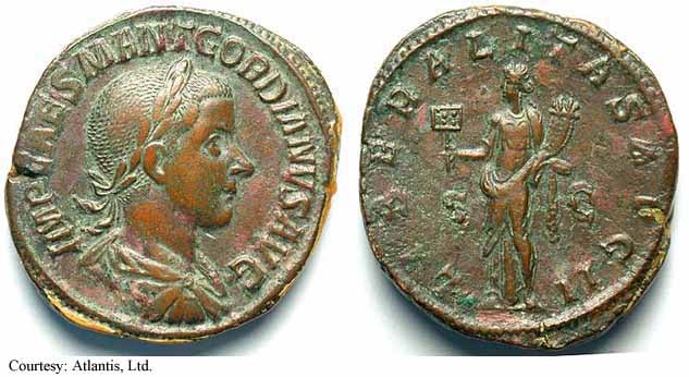 монета Древнего Рима