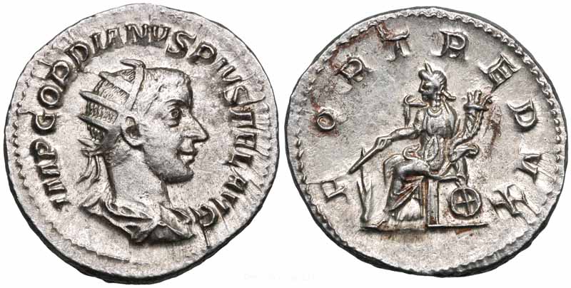 монета Древнего Рима