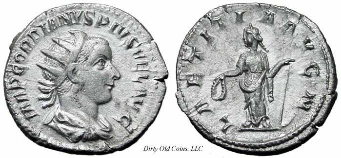 монета Древнего Рима