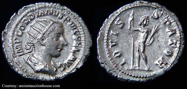 монета Древнего Рима