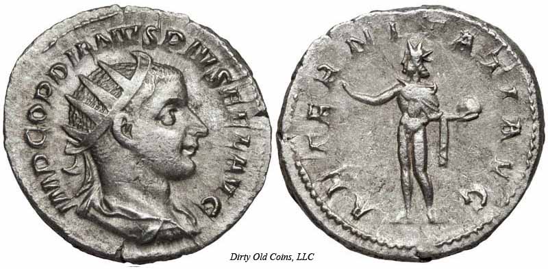 монета Древнего Рима