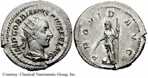 монета Древнего Рима