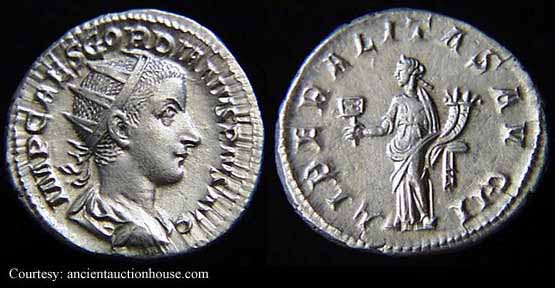 монета Древнего Рима