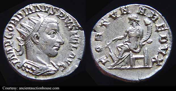 монета Древнего Рима