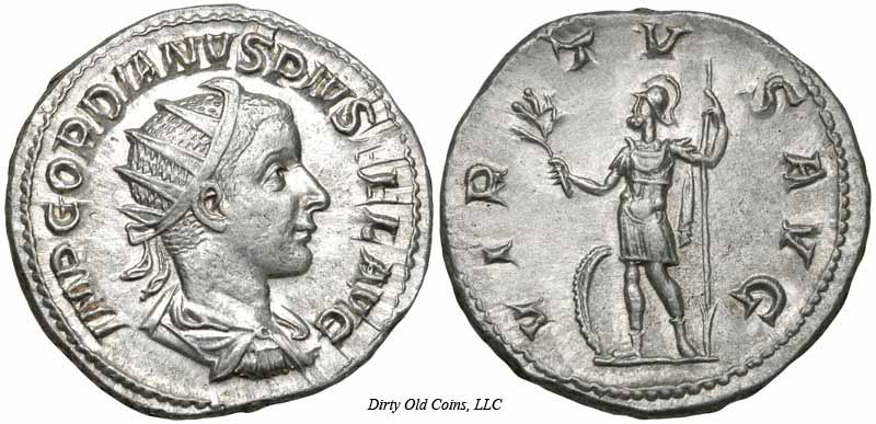 монета Древнего Рима