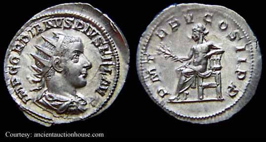 монета Древнего Рима